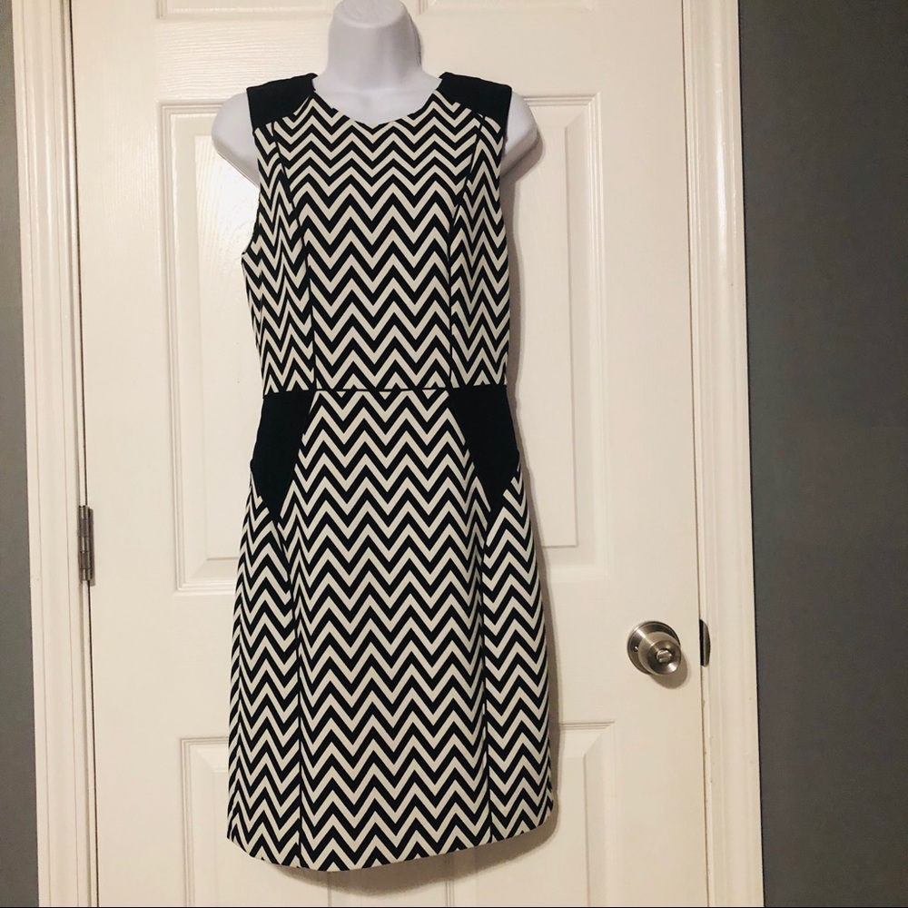 Black and white dress from H and M